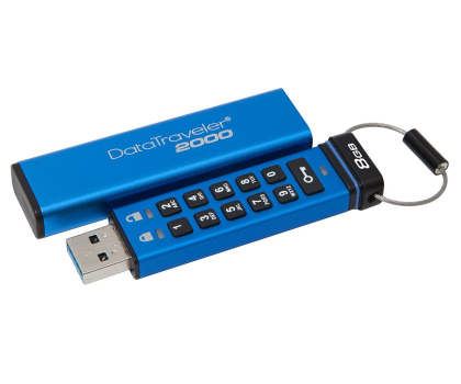 PenDrive KINGSTON Data Traveler 2000  8GB USB 3.1 120/20 MB/s (DT2000/8GB)